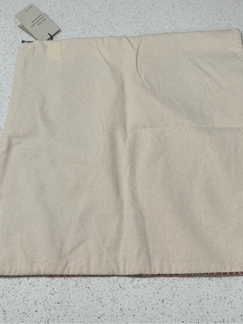West Elm pillow cover. L1-L2